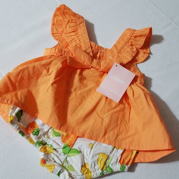Gymboree Lemon Bumblebee 0-3 Month NWT 2-piece outfit & Hat. - Picture 4 of 4